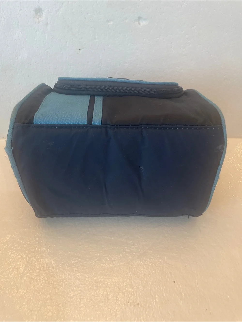 Y2K California innovations insulated cooler lunch bag tote handle travel Blue